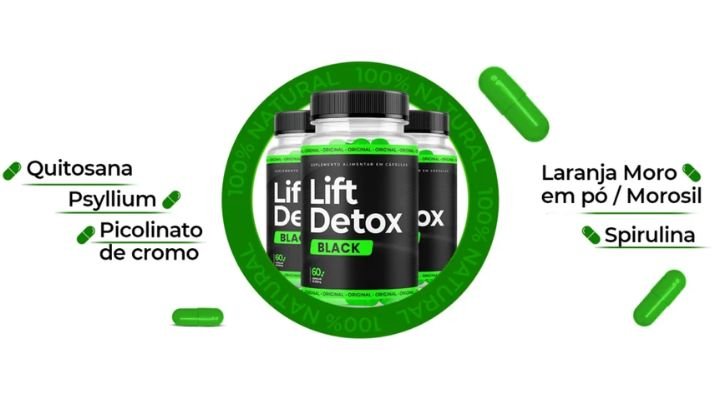 Lift Detox Black Caps